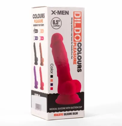 XMEN DILDO PLEASURE BLACK- XMEN003-2